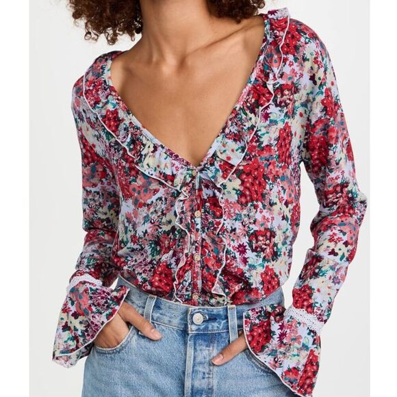 Free People Tops - Free People Heat Wave Bodysuit